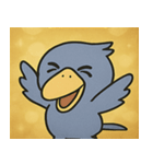 キラキラ無言のハシビロコウ@SFW（個別スタンプ：23）