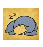 キラキラ無言のハシビロコウ@SFW（個別スタンプ：25）
