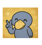 キラキラ無言のハシビロコウ@SFW（個別スタンプ：29）
