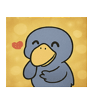 キラキラ無言のハシビロコウ@SFW（個別スタンプ：30）