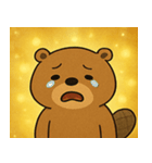 キラキラ働きビーバー@SFW（個別スタンプ：4）