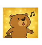 キラキラ働きビーバー@SFW（個別スタンプ：12）