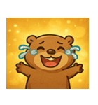 キラキラ働きビーバー@SFW（個別スタンプ：17）