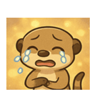 キラキラ警戒マングース@SFW（個別スタンプ：4）