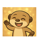 キラキラ警戒マングース@SFW（個別スタンプ：6）