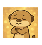 キラキラ警戒マングース@SFW（個別スタンプ：11）