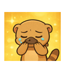 キラキラ警戒マングース@SFW（個別スタンプ：17）