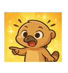 キラキラ警戒マングース@SFW（個別スタンプ：19）