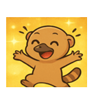 キラキラ警戒マングース@SFW（個別スタンプ：21）