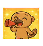 キラキラ警戒マングース@SFW（個別スタンプ：23）