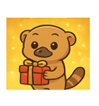 キラキラ警戒マングース@SFW（個別スタンプ：31）