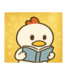 キラキラだけどポンなニワトリ@SFW（個別スタンプ：31）