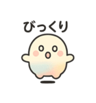 ふんわりもちもち♡にじ色ころりん（個別スタンプ：14）