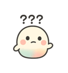 ふんわりもちもち♡にじ色ころりん（個別スタンプ：20）