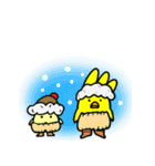 ぴよたとぷりんの毎日スタンプ（個別スタンプ：28）