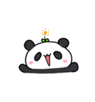 花咲くパンダ（個別スタンプ：3）