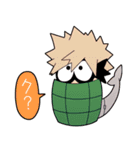 たぶん日常使い出きるバクゴーのかっちゃん（個別スタンプ：16）