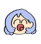 波動ねじれの顔スタンプ2（個別スタンプ：1）