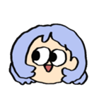 波動ねじれの顔スタンプ2（個別スタンプ：2）