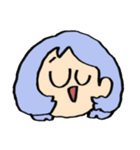 波動ねじれの顔スタンプ2（個別スタンプ：3）