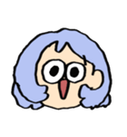 波動ねじれの顔スタンプ2（個別スタンプ：28）