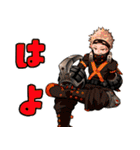 爆豪勝己詰め！僕のヒーローアカデミア（個別スタンプ：1）