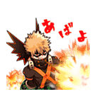 爆豪勝己詰め！僕のヒーローアカデミア（個別スタンプ：4）