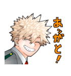 爆豪勝己詰め！僕のヒーローアカデミア（個別スタンプ：12）