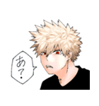 爆豪勝己詰め！僕のヒーローアカデミア（個別スタンプ：15）