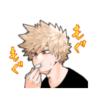 爆豪勝己詰め！僕のヒーローアカデミア（個別スタンプ：20）