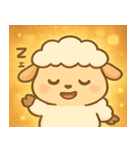 キラキラモコモコひつじ@SFW（個別スタンプ：9）