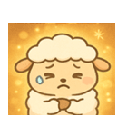 キラキラモコモコひつじ@SFW（個別スタンプ：11）