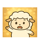 キラキラモコモコひつじ@SFW（個別スタンプ：19）