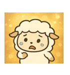 キラキラモコモコひつじ@SFW（個別スタンプ：20）