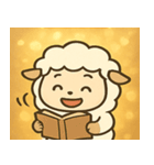 キラキラモコモコひつじ@SFW（個別スタンプ：22）