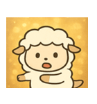 キラキラモコモコひつじ@SFW（個別スタンプ：24）