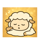 キラキラモコモコひつじ@SFW（個別スタンプ：25）