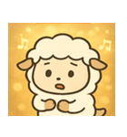 キラキラモコモコひつじ@SFW（個別スタンプ：27）