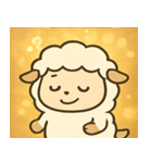 キラキラモコモコひつじ@SFW（個別スタンプ：28）