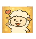 キラキラモコモコひつじ@SFW（個別スタンプ：30）