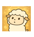 キラキラモコモコひつじ@SFW（個別スタンプ：31）