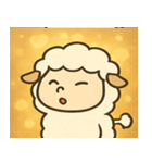 キラキラモコモコひつじ@SFW（個別スタンプ：32）
