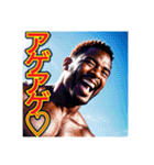 テンション100%♡ゲイの黒人（個別スタンプ：1）