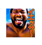 テンション100%♡ゲイの黒人（個別スタンプ：10）