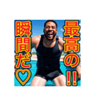 テンション100%♡ゲイの黒人（個別スタンプ：16）