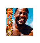 テンション100%♡ゲイの黒人（個別スタンプ：25）