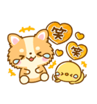 かわいいチワワ♡カラフルふきだし（個別スタンプ：8）