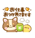 かわいいチワワ♡カラフルふきだし（個別スタンプ：26）