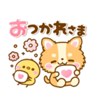 かわいいチワワ♡カラフルふきだし（個別スタンプ：27）