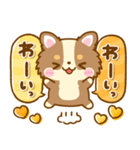 かわいいチワワ♡カラフルふきだし（個別スタンプ：28）